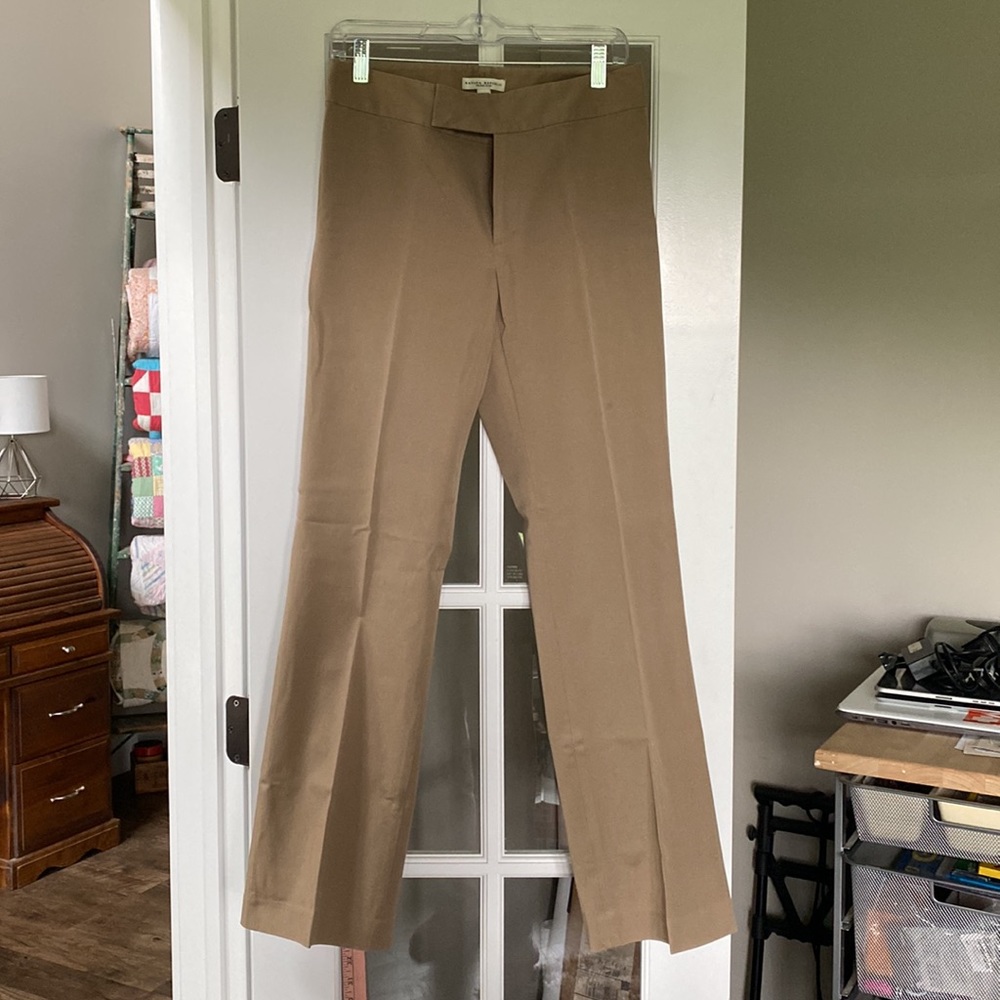 Banana Republic Harrison Stretch Pants - Size 6 - tan/latte color